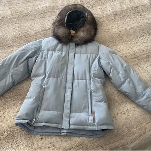 Zero Exposure Winter Jacket - size M, light blue
